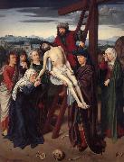 Gerard David The deposition oil painting